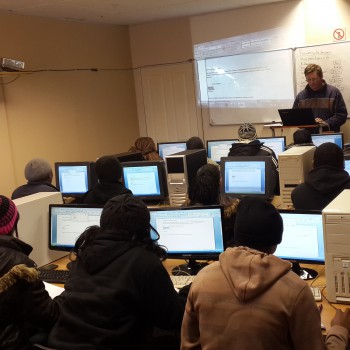 STUDENTS IN CLASSROOM